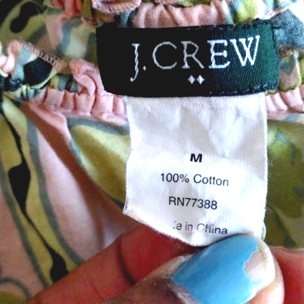 Women's Pretty pink and green top, great for AKA sorority group events